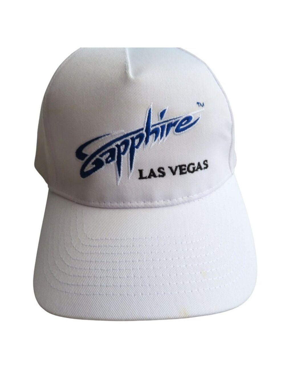 Sapphire Las Vegas Gentlemans Club Baseball Cap Embroidered Logo Adjustable